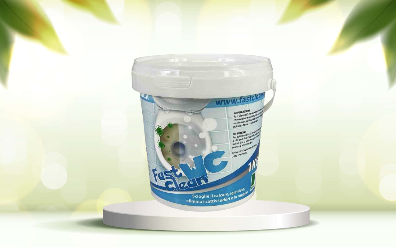 Fast Clear WC: elimina calcare e ruggine senza fatica, prova la pulizia facile